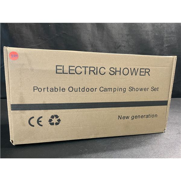 1 Electric Portable Shower Set for Outdoors/Camping - Brand New