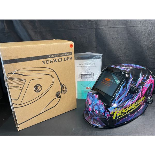 1 Yeswelder Auto-Darkening Welding Helmet - BRAND NEW!
