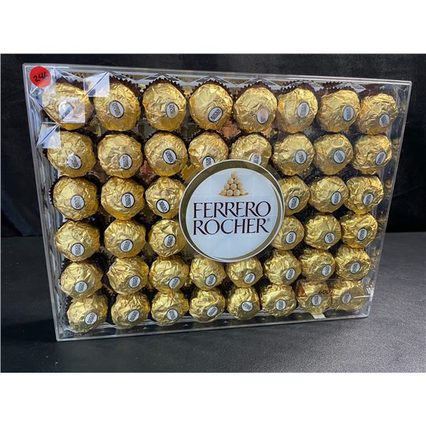 1 Ferrero Rocher Fine Hazelnut Chocolate Gift Box Set - 48pcs - New (Damaged Box - See Photos)