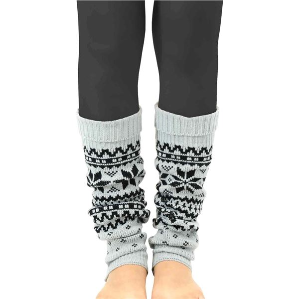 2 Boxes of TeeHee Women's Leg Warmers/Gift Box Sets - 3PCS Per Set; Extra Long - Brand New!