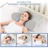 Image 5 : 2 Pack of Jiaao Ergonomic Cervical Neck Support Memory Foam Pillows - Brand New!