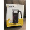 Image 3 : 1 Rafow 4-in-1 Electric Milk Frother & Heater; Hot and Cold Coffee Foam Frother - 10oz - Brand New!
