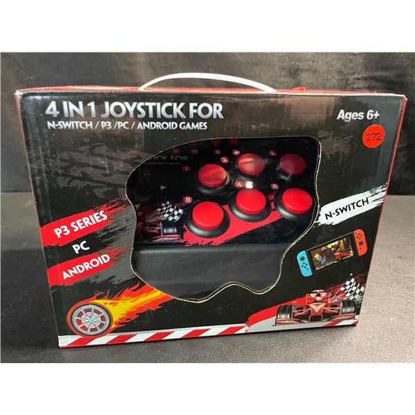 1 4-in-1 Joystick for Nintendo Switch/PC/Android Games - Brand New!