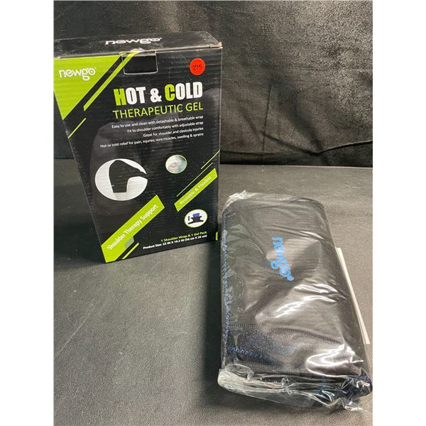1 Newgo Hot & Cold Therapeutic Gel Shoulder Wrap/Shoulder Support - Brand New