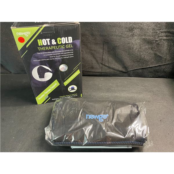 1 Newgo Hot & Cold Therapeutic Gel Shoulder Wrap/Shoulder Support - Brand New