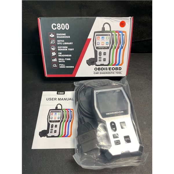 1 C800 OBDII/EOBD Car Diagnostic Scanner Tool - Brand New!