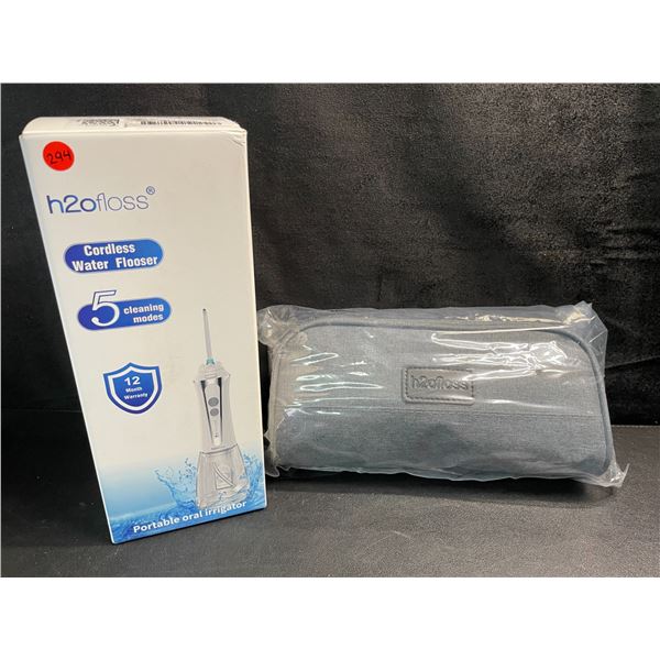 1 h20Floss Cordless Water Flosser/Oral Irrigator Device - Brand New!
