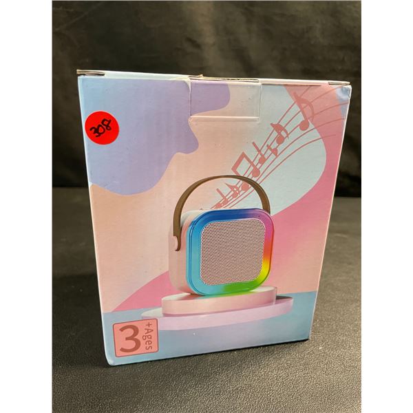 1 Mini Karaoke Machine with Wireless Mic & Speaker - Brand New!