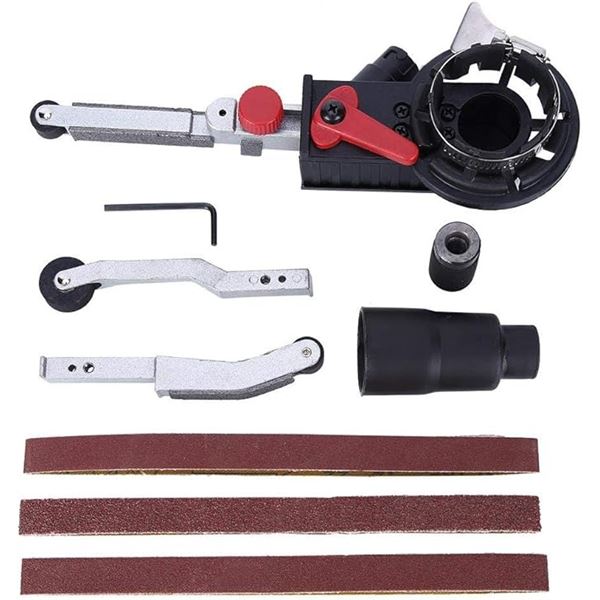 1 Mini Air Belt Sander Grinder Tool Attachment (for 10mm Spindle) - Brand New