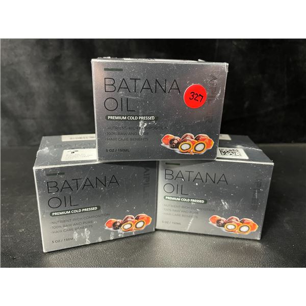 3 Boxes of Botana Oil - Premium Cold Pressed - For Strengthening/Nourishing Hair/Hair Care - 150ml