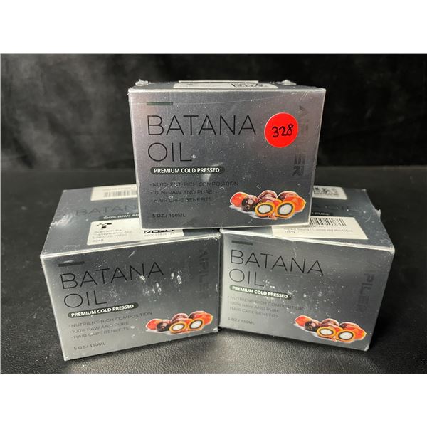3 Boxes of Botana Oil - Premium Cold Pressed - For Strengthening/Nourishing Hair/Hair Care - 150ml