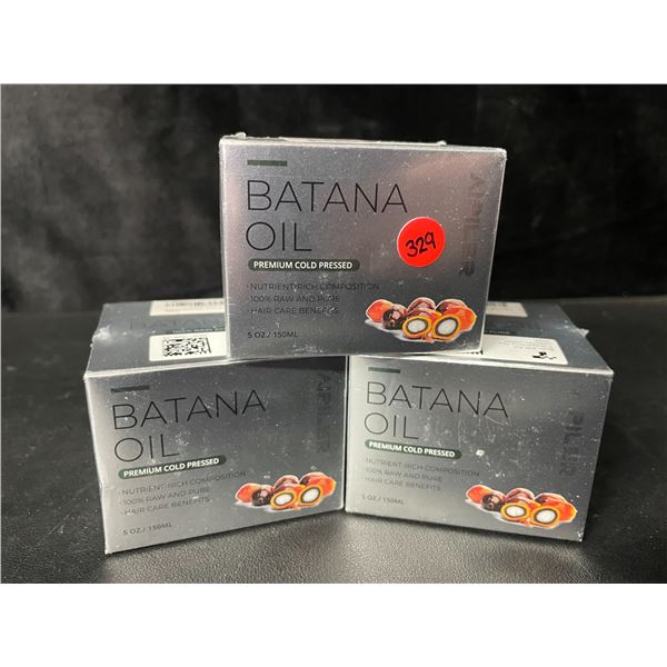 3 Boxes of Botana Oil - Premium Cold Pressed - For Strengthening/Nourishing Hair/Hair Care - 150ml