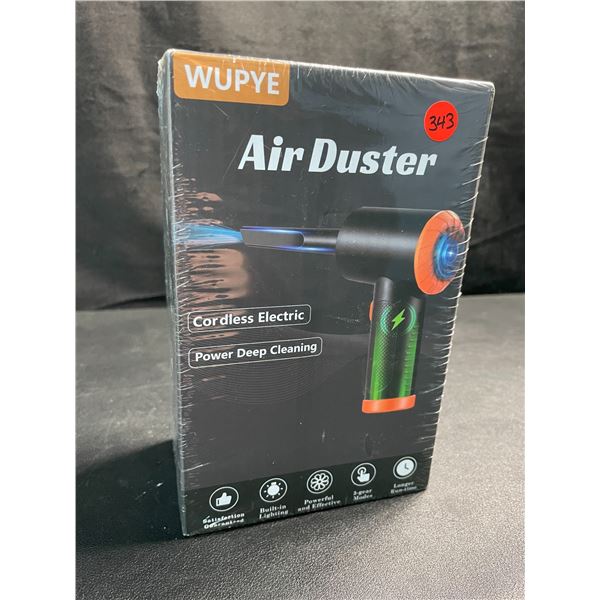 1 Cordless Electric Air Duster - Powerful Compressed Air Duster Tool - New Sealed