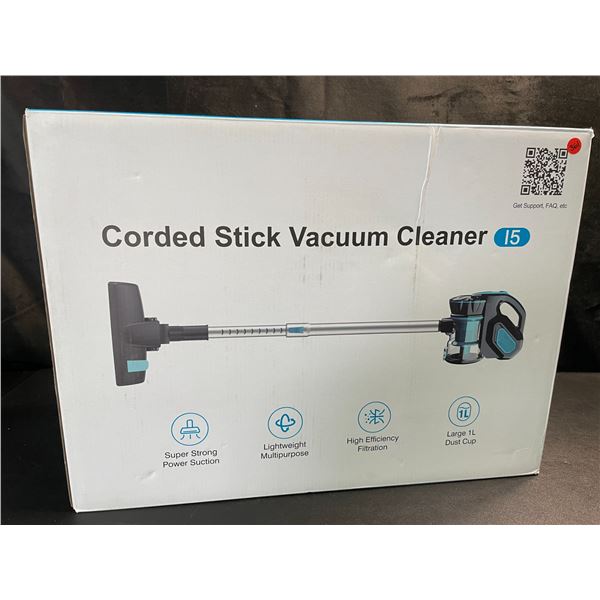 1 Inse i5 Corded Stick Vacuum Cleaner - Powerful 600W; Lightweight - Brand New!