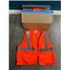 Image 1 : Box of 20 High-Visibility Safety Vests/Work Vests - Used - Sizes S/m 