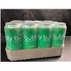 Image 1 : 1 Case of Bubly Lime Sparkling Water - 12 King Size/Tall Cans (473ml Each) - Lime Bubly