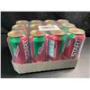 Image 1 : 1 Case of Mountain Dew Kickstart Fruit Punch Carbonated Soft Drinks - 12 Cans (473ml Each)