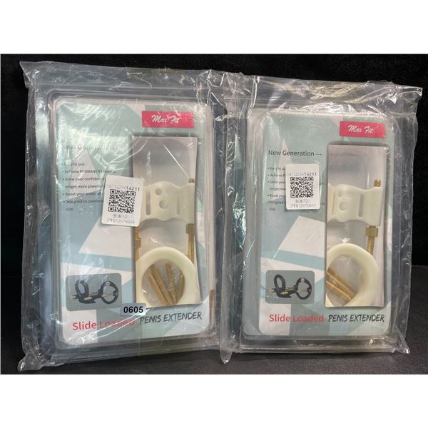2 Slide Loaded Penis Extender Kits for Men - Brand New