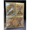 Image 2 : 2 Multi-Packs of Gold Foil Pokemon Fan-Art Cards - 8 Packs Included - Brand New