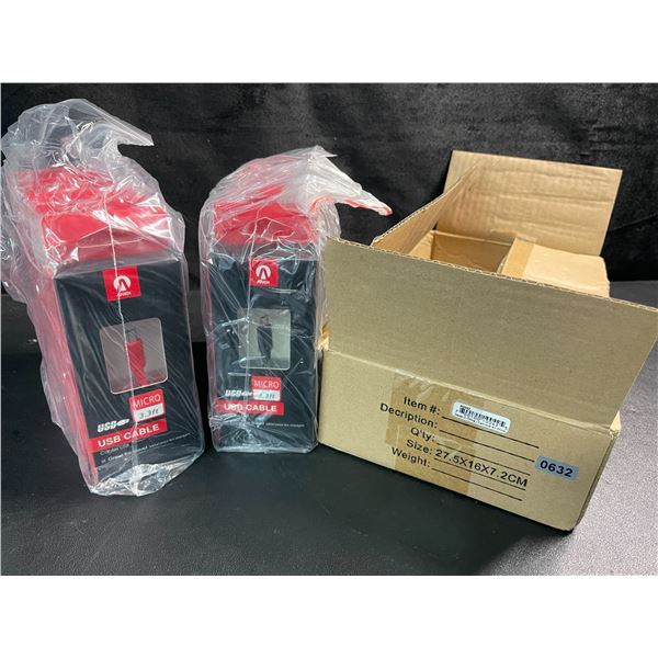1 Box of Micro-USB Charging Cables - 3.3FT Length - 12 Cables Included! - Brand New
