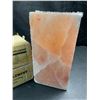 Image 2 : 1 Himalayan Nature Mineral Block - Himalayan Pink Salt Block - New