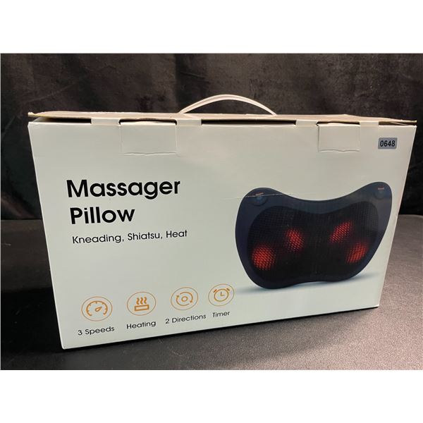1 Kneading/Heated Shiatsu Massager for Neck and Back - Brand New