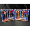 Image 1 : 2 Packs of Spiderman Themed Fruit Flavour Candy Canes - New Sealed