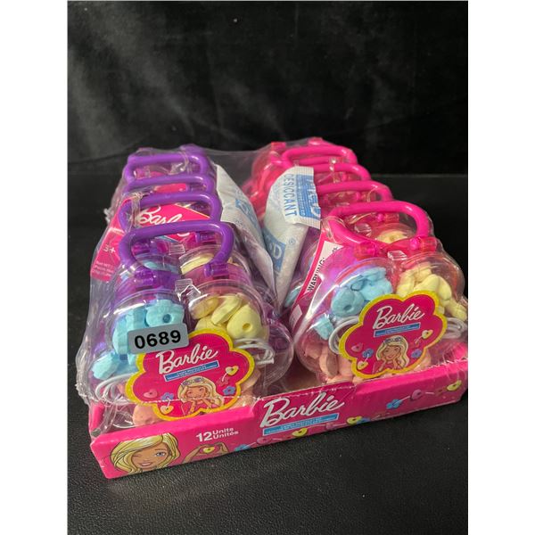 1 Case of Barbie Candy Bracelet Kits - 12 Units Included - New Sealed