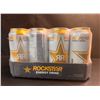 Image 1 : 1 Case of Rockstar Energy Drink - Sugar-Free - 12 Cans Included (473ml Each) - BB: Sept 22/2025