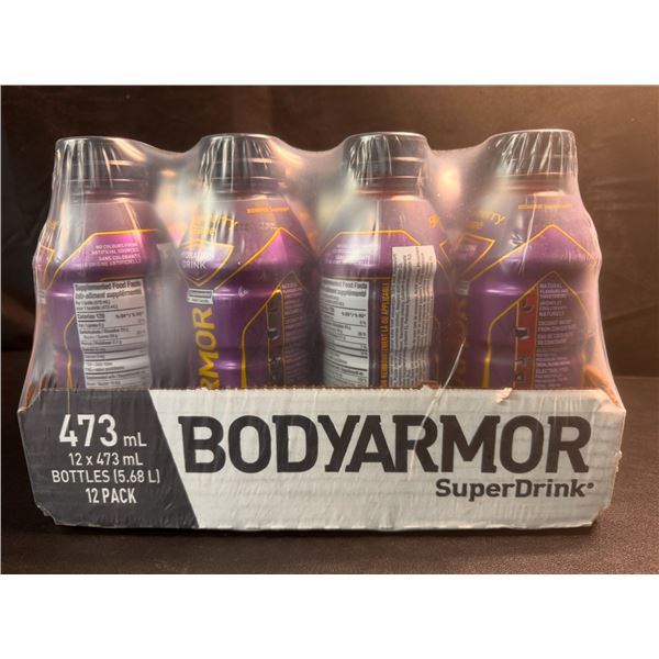 1 Case of BodyArmor SuperDrink Strawberry Grape - 12 Bottles (473ml Each) - BB: Sept 29/2025