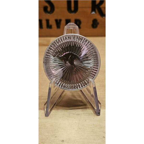 Lot 23-1) 1 oz Australian Kangaroo  Silver