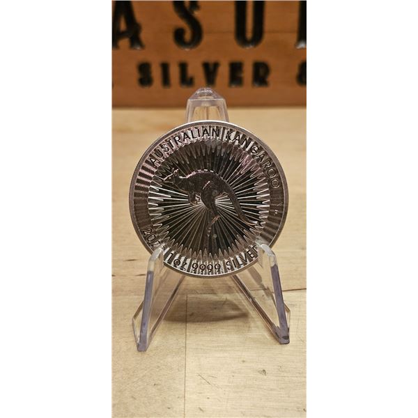 Lot 30-1) 1 oz Australian Kangaroo  Silver