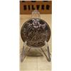 Image 2 : Lot 32-1) 1 oz Silver Round Aztec Water Deity