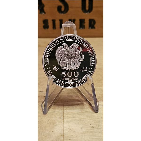 Lot 41-1) 1 oz Noah's Ark Silver