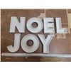 Image 1 : ceramic joy & noel letter dishes
