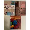 Image 1 : 3 books -knitting, crocheting