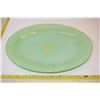 Image 1 : Jadeite Fire King platter -no cracks