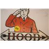Image 2 : hood tires porcelain fantasy sign