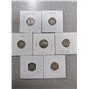 Image 4 : 7 Canadian silver dimes - 1919, 1936, 1939, 1962, 1964, 1965, 1966 - 10 cents