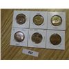 Image 1 : 6 - CDN LOONIES 1987,1992, 3 - 2001, 2008 FLYING LOONIE AU-UNC