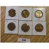 Image 1 : 6 - CDN LOONIES 2- 1987,1989,2- 2001,2007,2008 FLYING LOONIE AU-UNC
