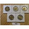 Image 1 : 5 - CDN TOONIES 1996,2- 2000,06,07 AU-UNC