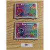 Image 1 : 2- 94-95 SCORE PLATNIUM REDEMTION SETS HARTFORD & MONTREAL
