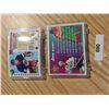 Image 1 : 2- 94-95 SCORE PLATNIUM REDEMTION SETS WINNIPEG & WASHINGTON