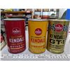 Image 1 : 3 Kendall motor oil tins