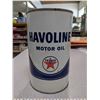 Image 1 : Havoline Texaco motor oil tin