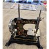 Image 2 : 862 - Vintage Casige Art Deco German hand crank child's toy sewing machine.  Complete