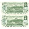 Image 2 : two 1973 canadian dollar bills