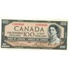 Image 1 : 1954 canadian $100 bill
