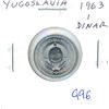 Image 1 : Yugoslavia. 1963 1 Dinar. Brilliant Uncirculated.